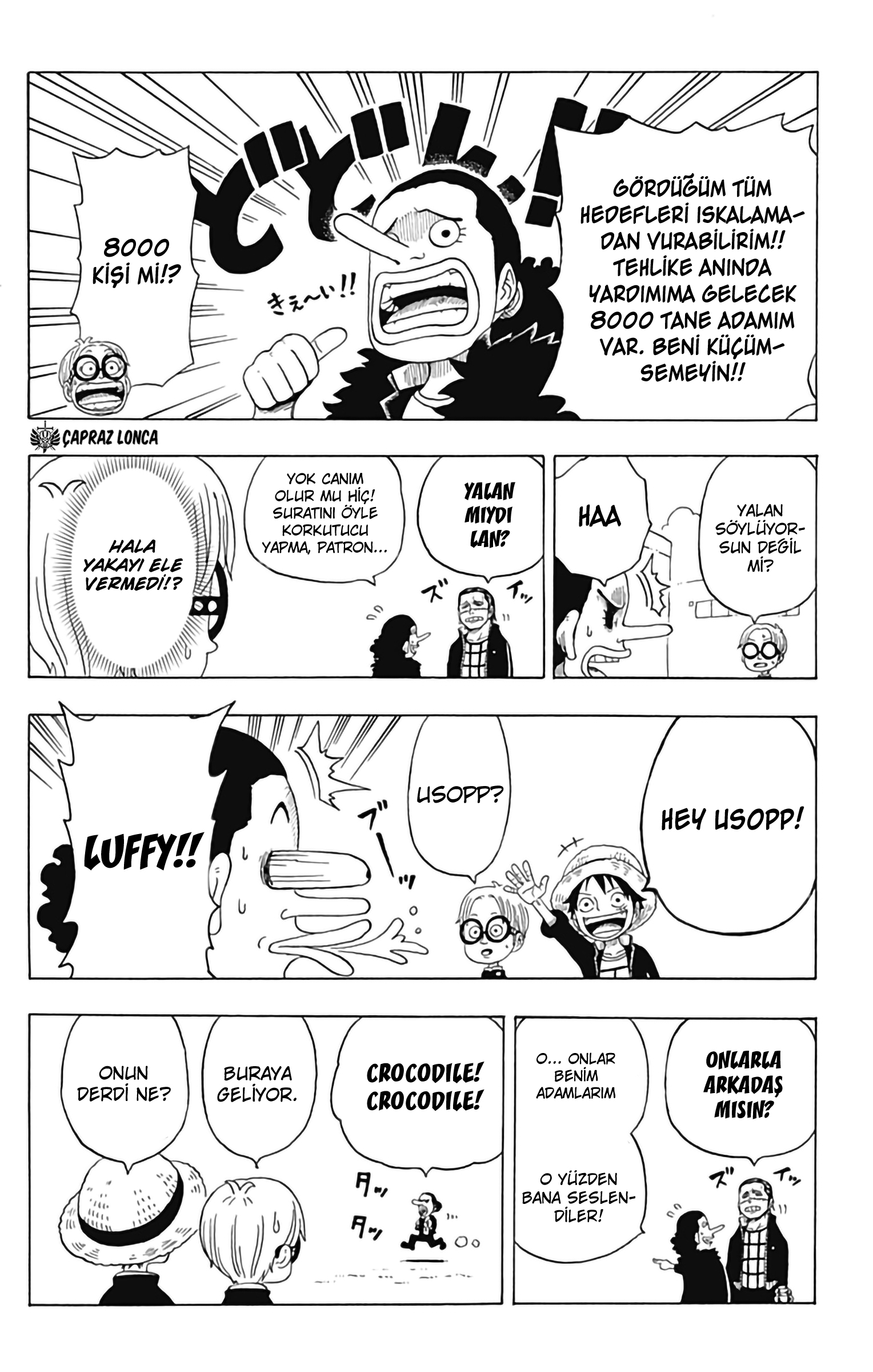 One Piece Akademi - 003 - ÇaprazManga
